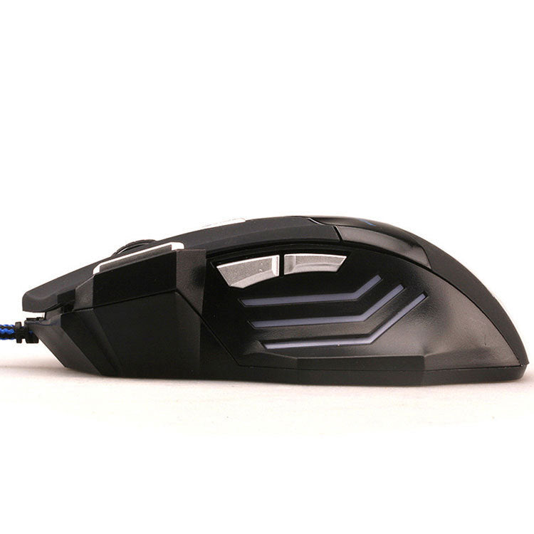 Souris gaming filaire RGB à 7 boutons programmables