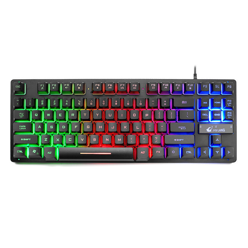 Clavier mécanique gaming filaire USB pour PC et ordinateur portable
