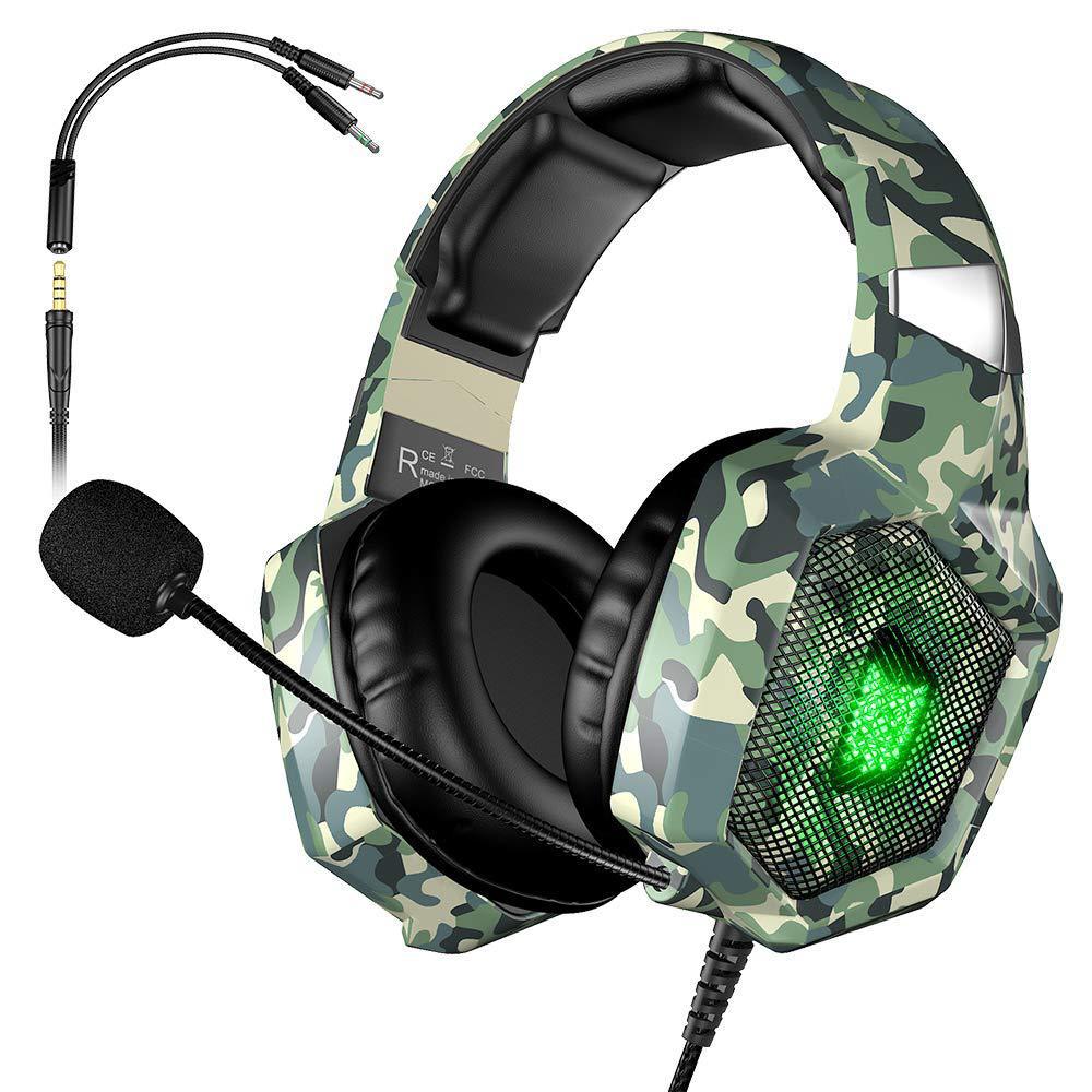 Casque gaming filaire RGB K8