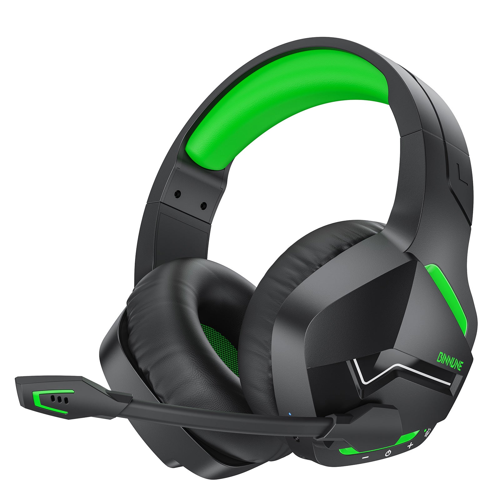 Casque gaming sans fil RGB — coussinets confort