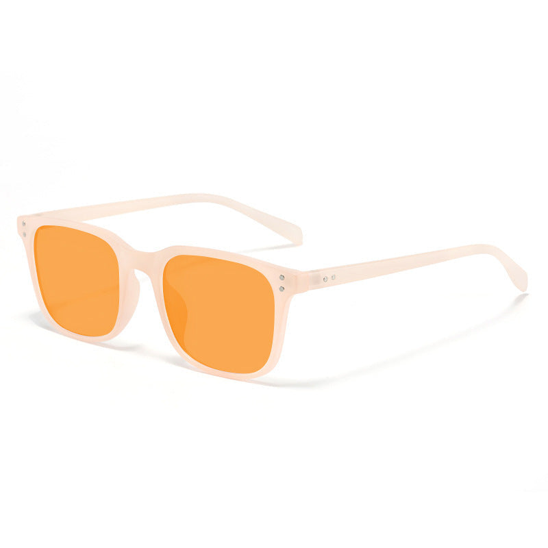 Lunettes anti-lumière bleue à verres ambrés photochromiques – coloris rose