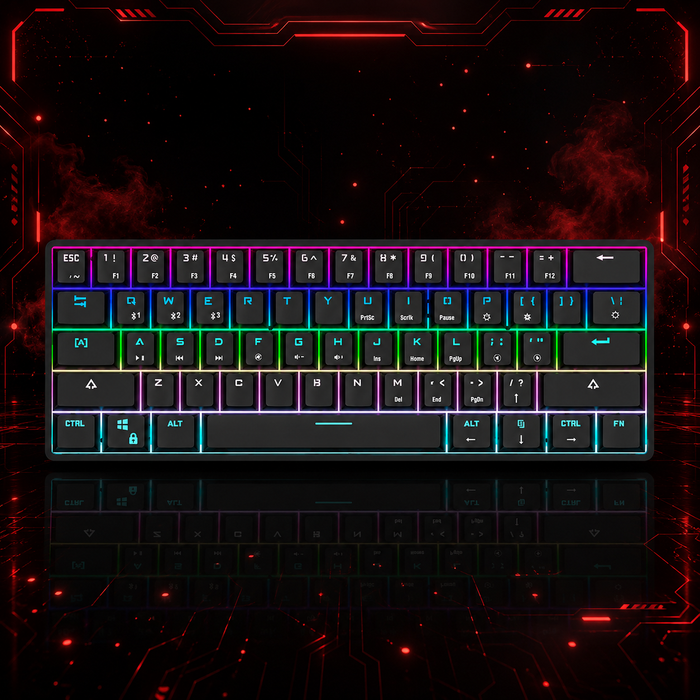 Clavier mécanique sans fil Bluetooth avec touches PBT colorées