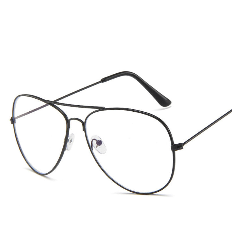 Lunettes anti-lumière bleue à monture métal – coloris noir
