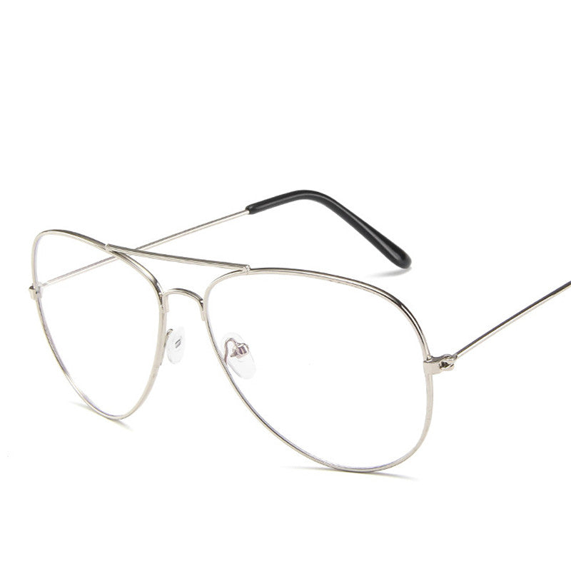 Lunettes anti-lumière bleue à monture métal – coloris argent