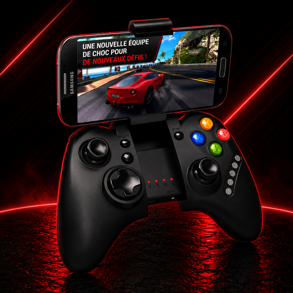 Manette Bluetooth IPEGA PG-9021 pour smartphone iOS et Android