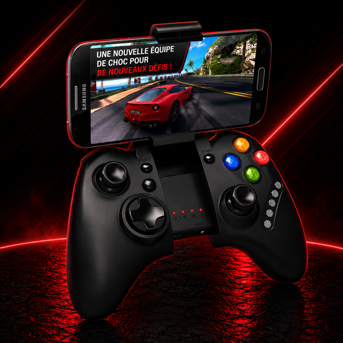 Manette Bluetooth IPEGA PG-9021 pour smartphone iOS et Android