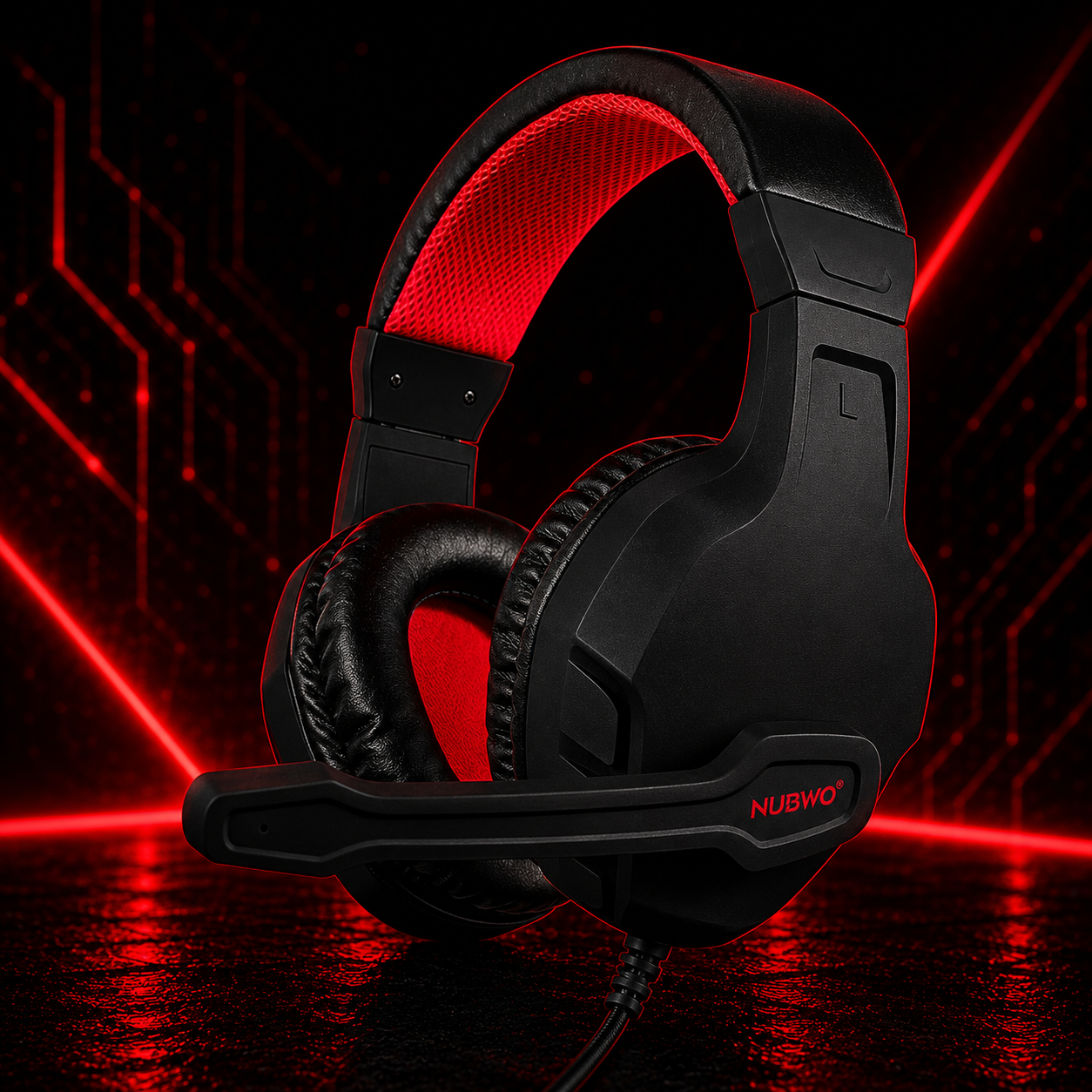 Casque gaming PS4 filaire stéréo avec micro pour PC et console