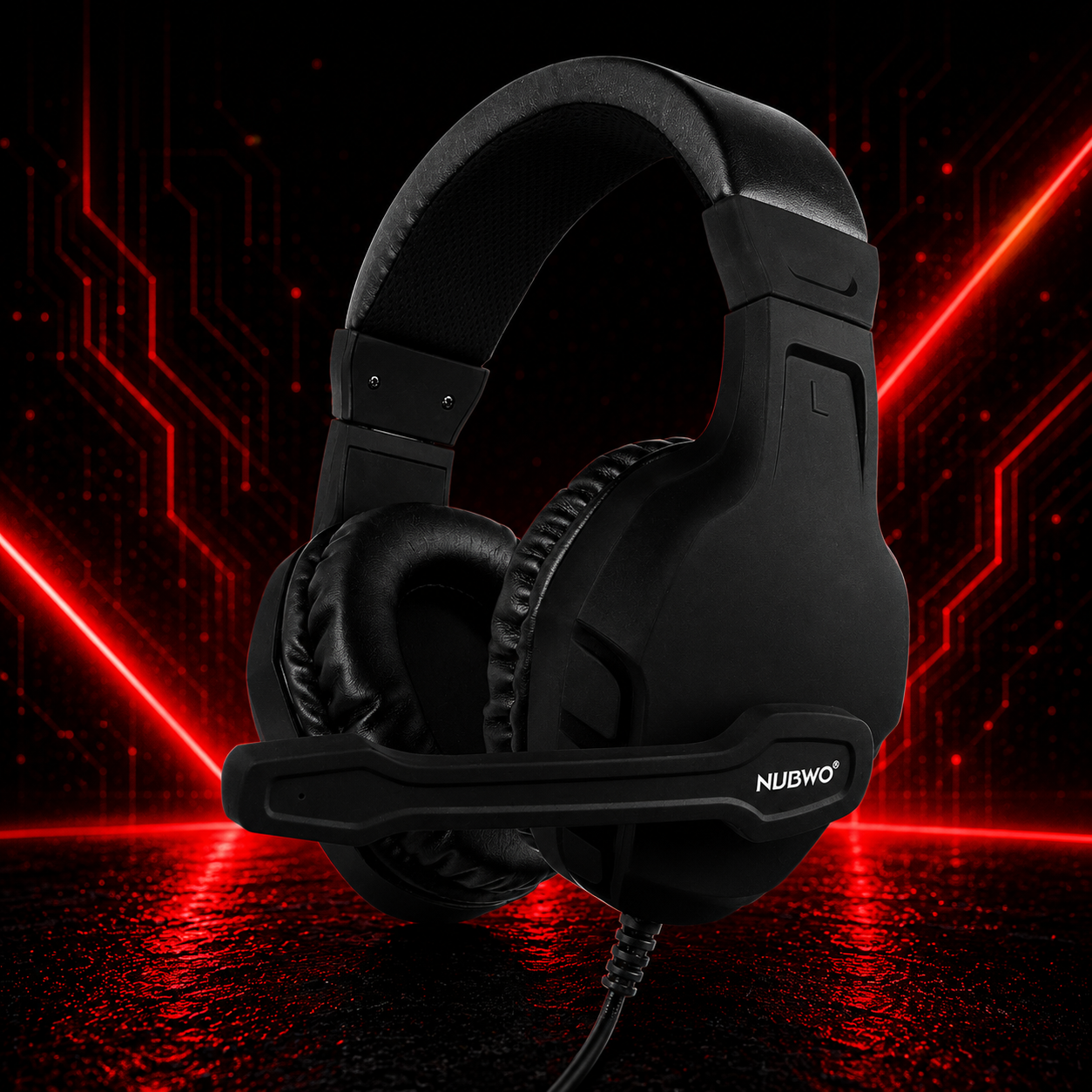 Casque gaming PS4 filaire stéréo avec micro pour PC et console