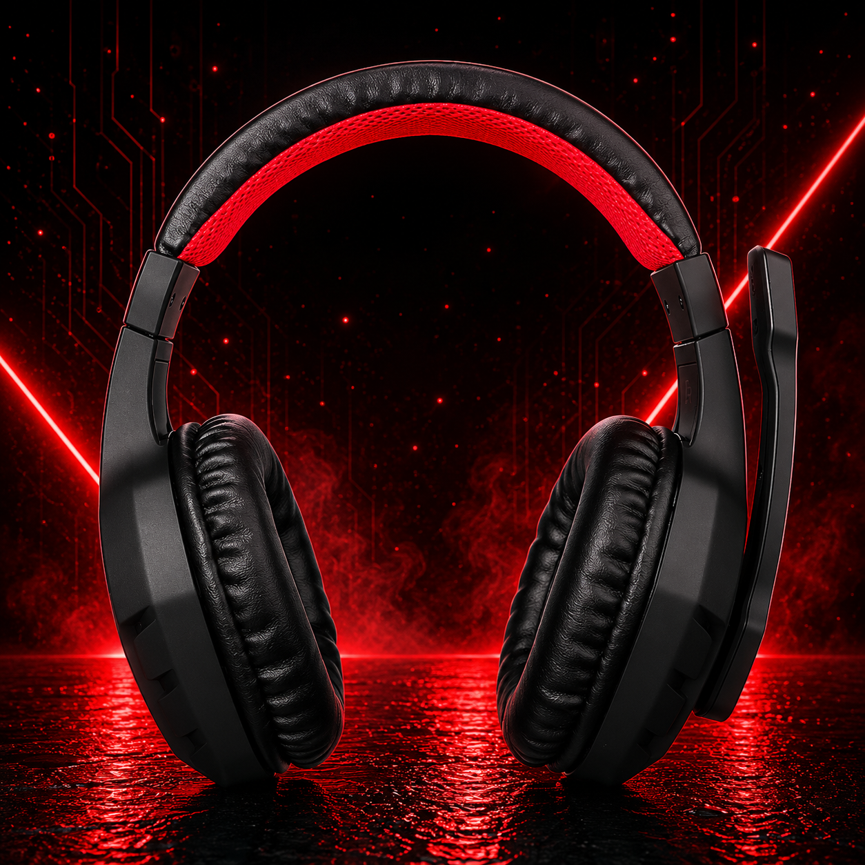 Casque gaming PS4 filaire stéréo avec micro pour PC et console