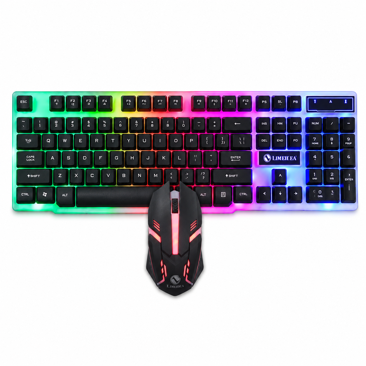 Set clavier et souris gaming GTX300 avec rétroéclairage lumineux