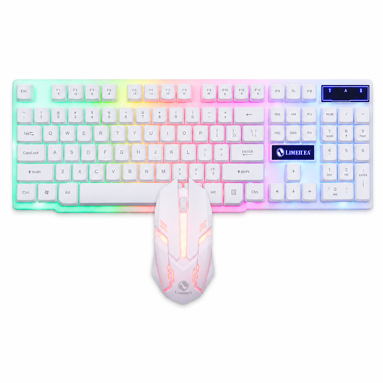 Set clavier et souris gaming GTX300 avec rétroéclairage lumineux