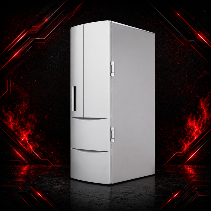 Mini frigo USB compact pour bureau gaming