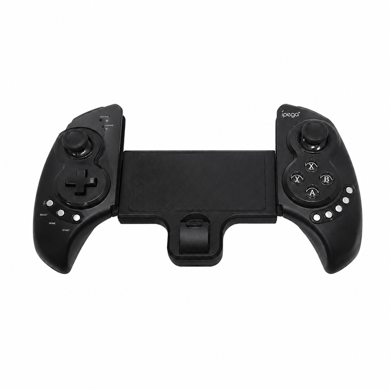 Manette de jeu ajustable pour smartphone et tablette, coloris noir et rouge