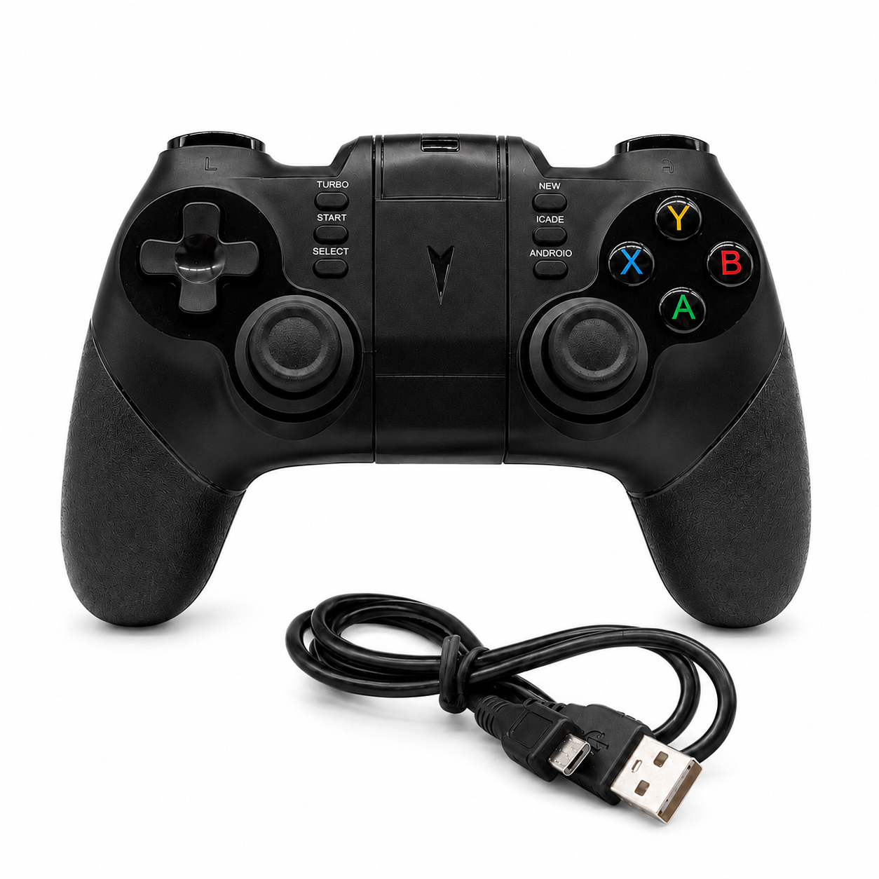 Manette de jeu filaire USB pour PC, Android et iOS