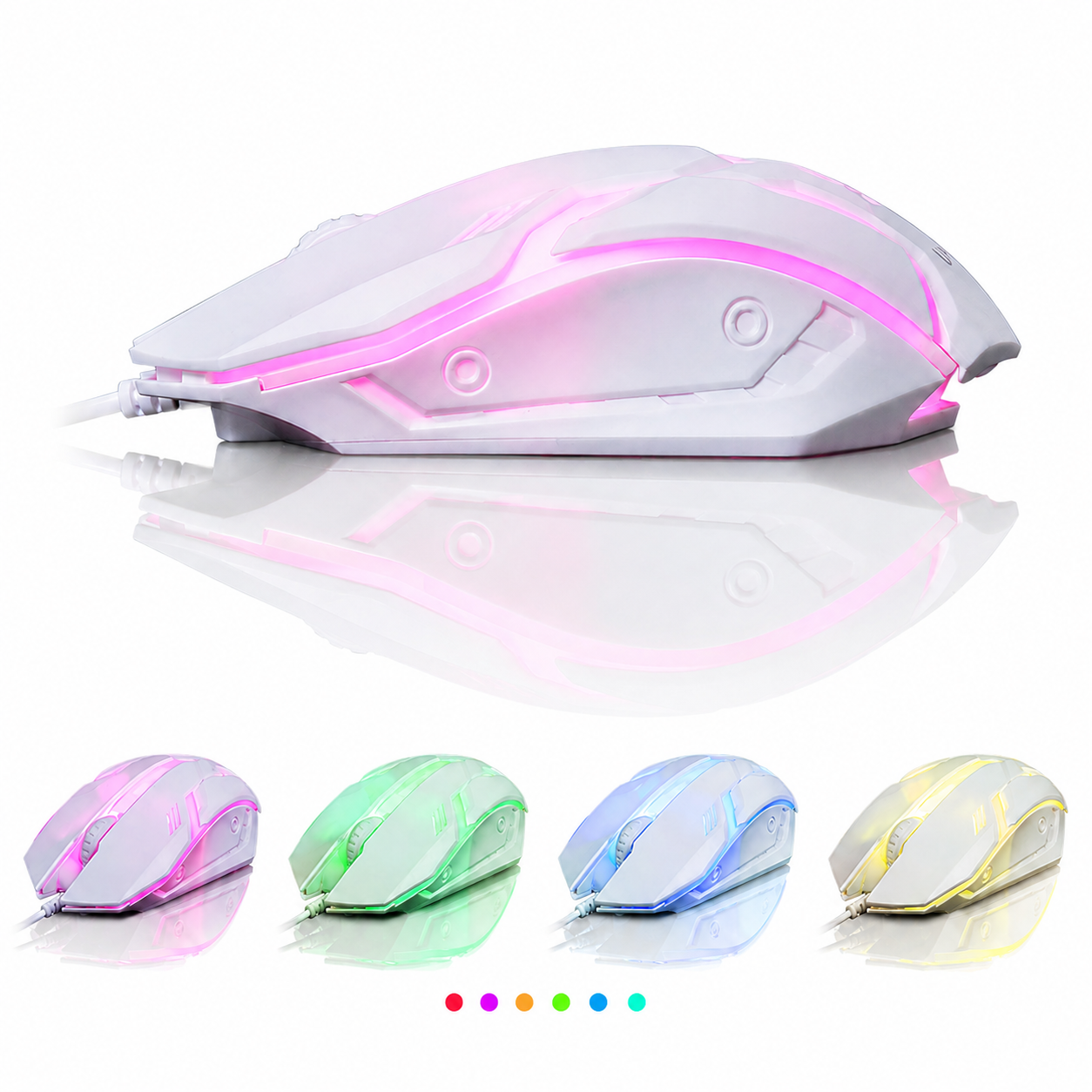 Set clavier et souris gaming lumineux GTX300 RGB
