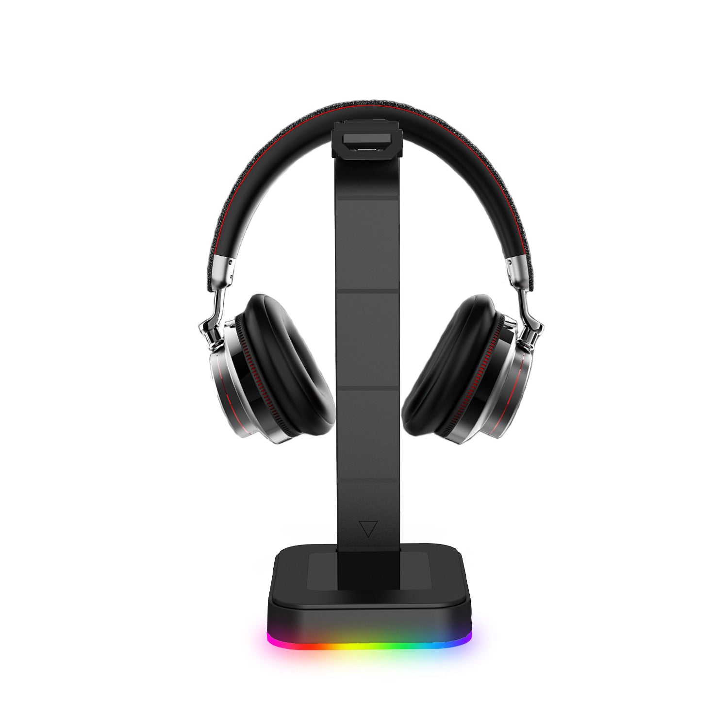 Support casque gaming RGB 2-en-1 avec multiprise USB intégrée
