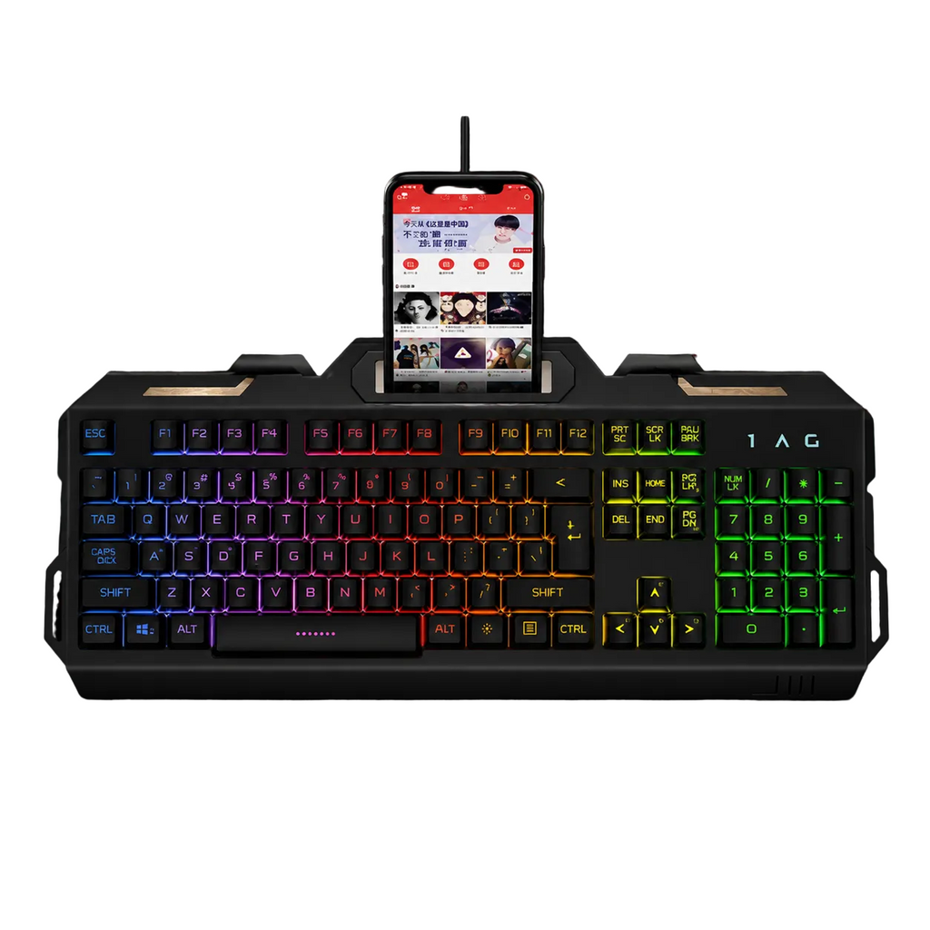 Clavier gaming à toucher mécanique rétroéclairé RGB